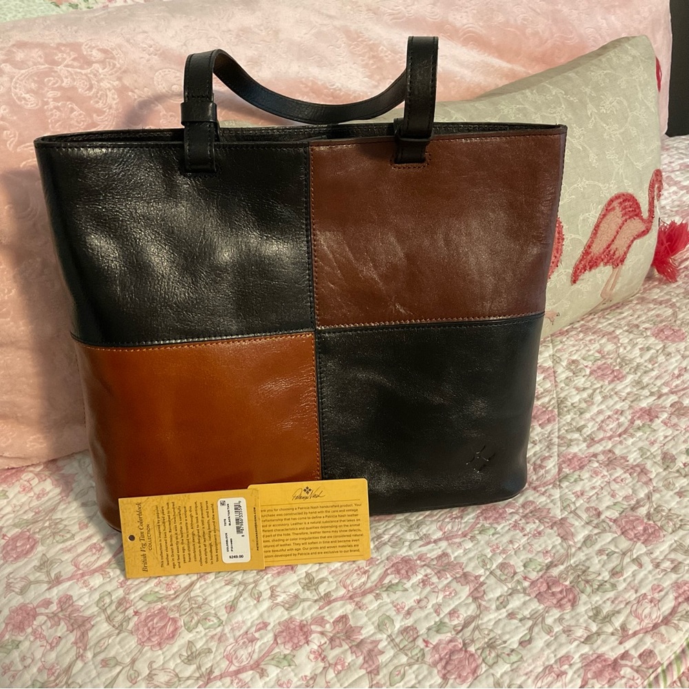 Patricia Nash 3 Tone Tote